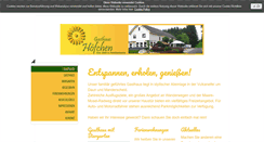 Desktop Screenshot of gasthaus-hoefchen.de